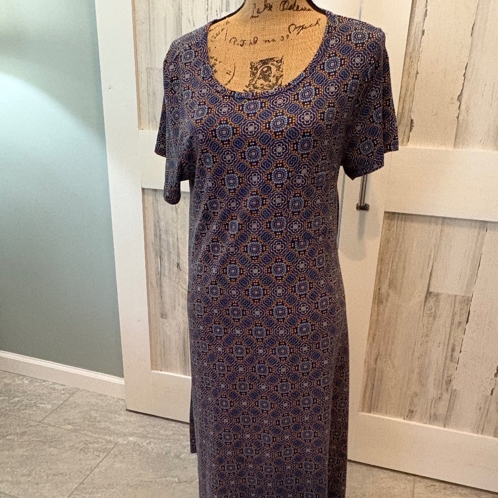 LULAROE DRESS HIGH LOW XL